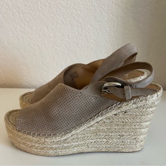 Andela Espadrille Wedge Sandal - Taupe - Picture 3 of 6